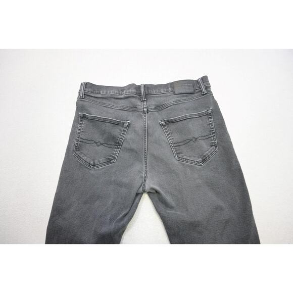 Lucky Brand 410 Athletic Slim Fit Stretch Dark Gray Denim Jeans Mens Sz 36 x 32 - Picture 9 of 9